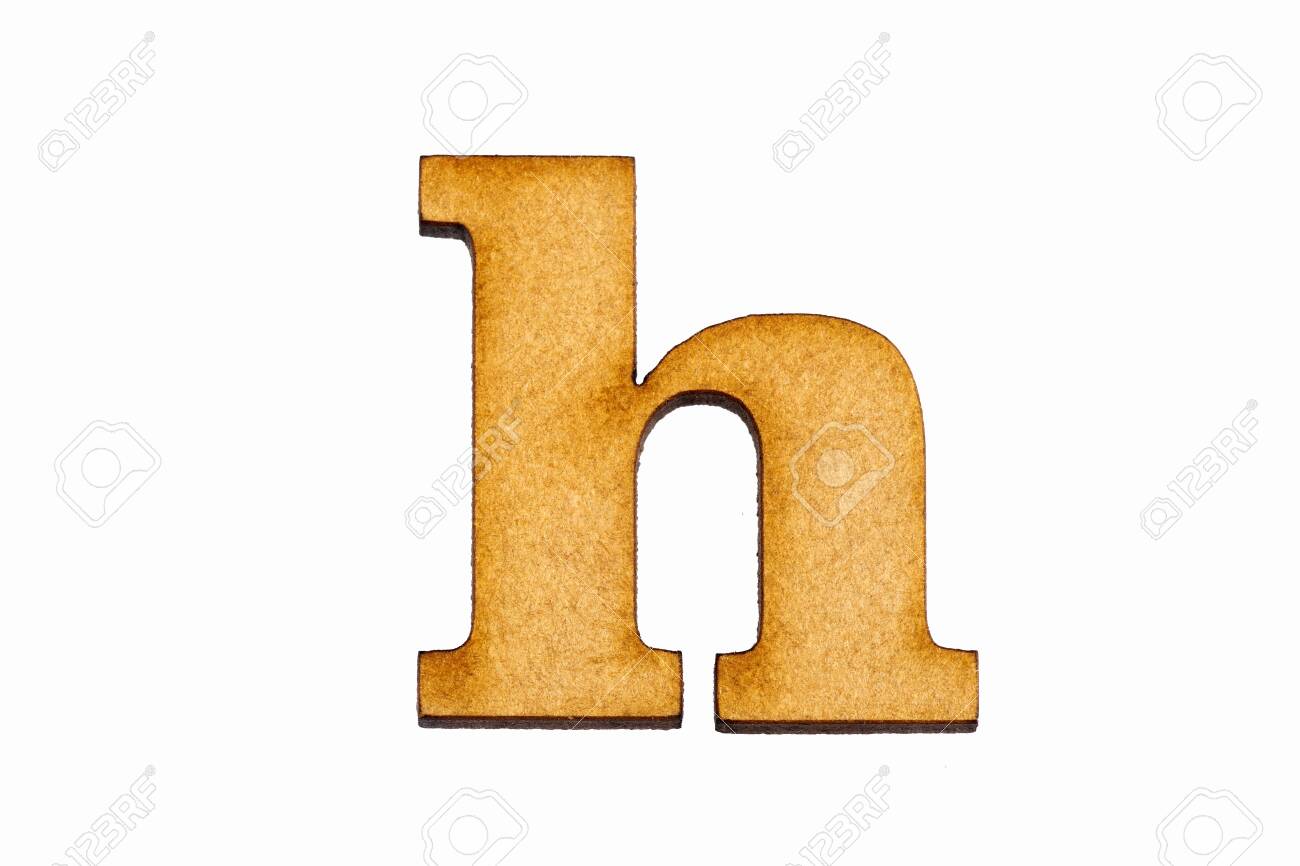 Lowercase letter h
