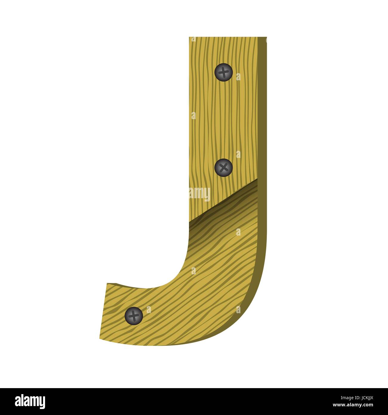 Letter j funny cut out stock images pictures