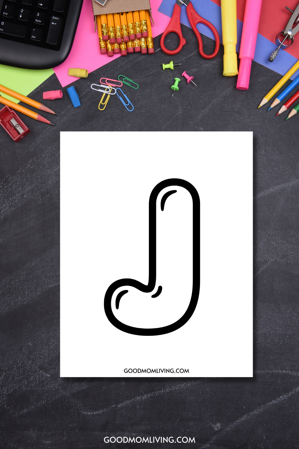 Bubble letter j free printables and how to draw