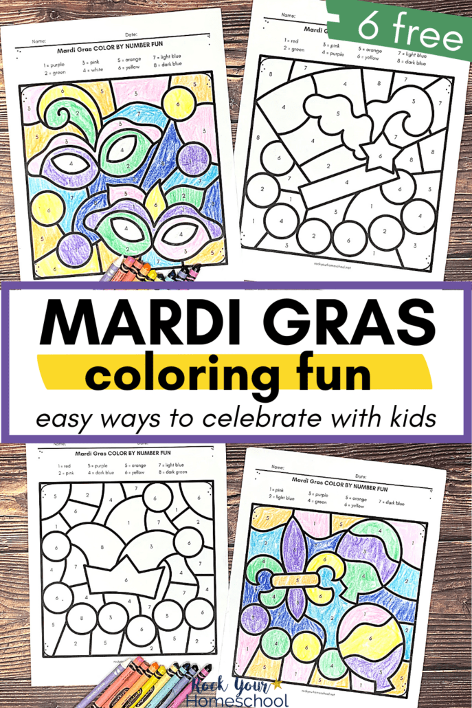 Mardi gras coloring pages for kids fun free printable activities