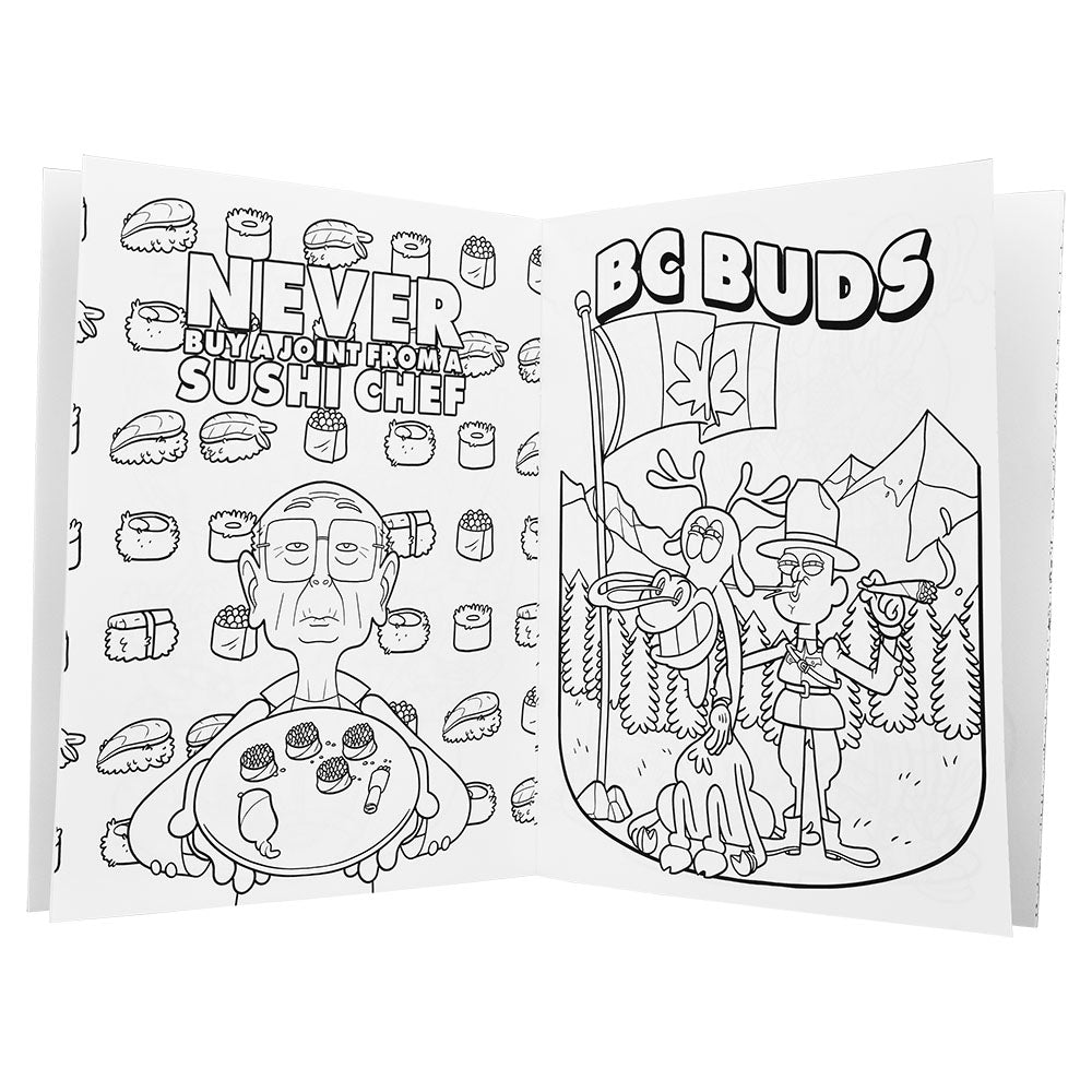 Wood rocket its time to color adult coloring book x
