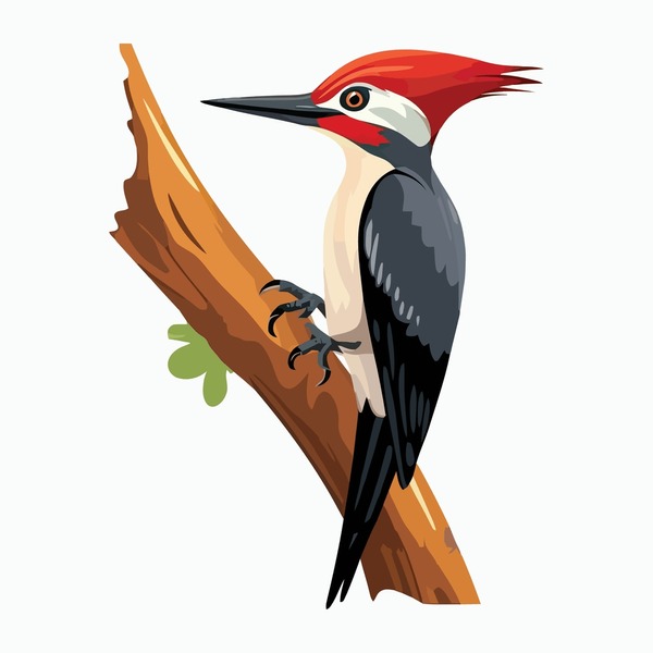 Thousand colorful woodpecker royalty