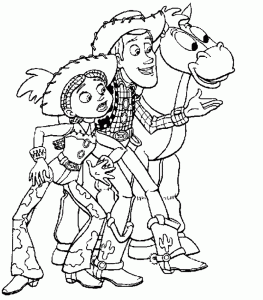 Woody and other characters