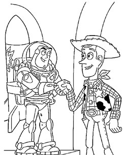Toy story coloring pages