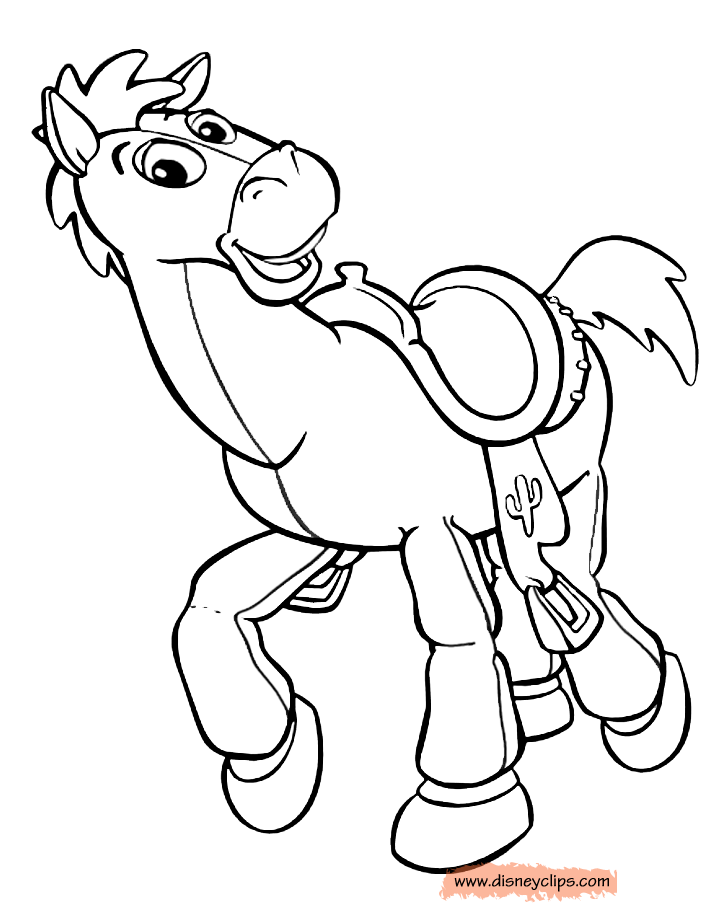 Toy story coloring pages