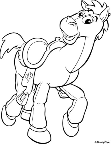 Toy story coloring pages toy story of terror