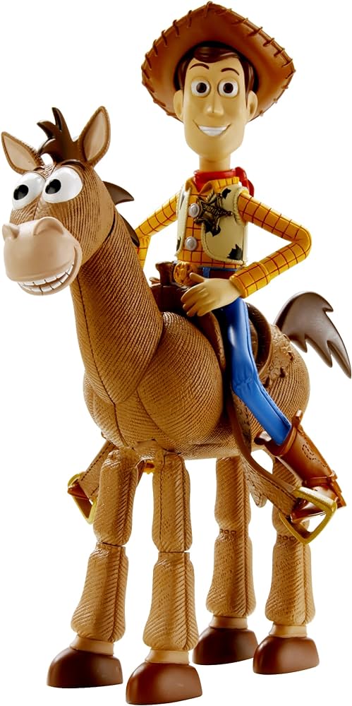 Mattel toy story woody bullseye roundup pack toys games
