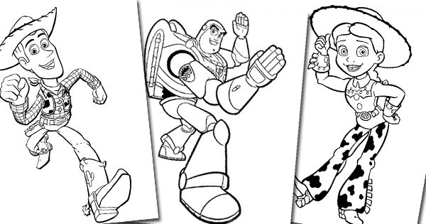Printable coloring pages of woody buzz jessie rex mr potato head hamm bullseye and the aliens from disâ toy story coloring pages coloring pages toy story