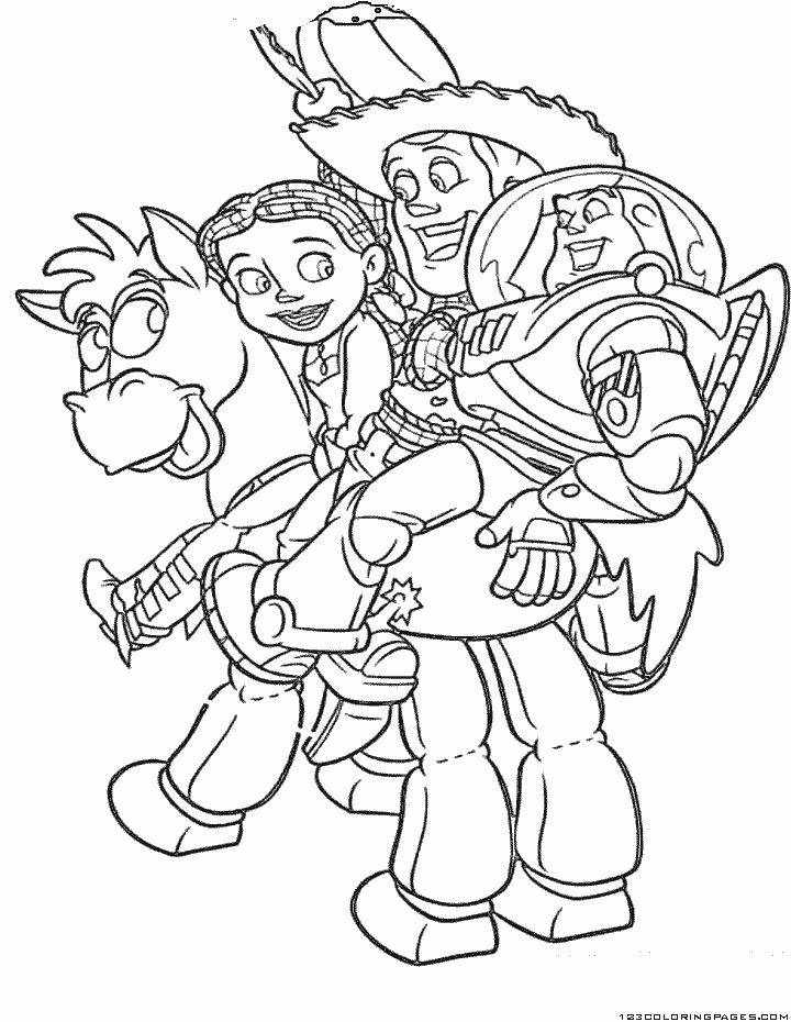 Toy story coloring pages