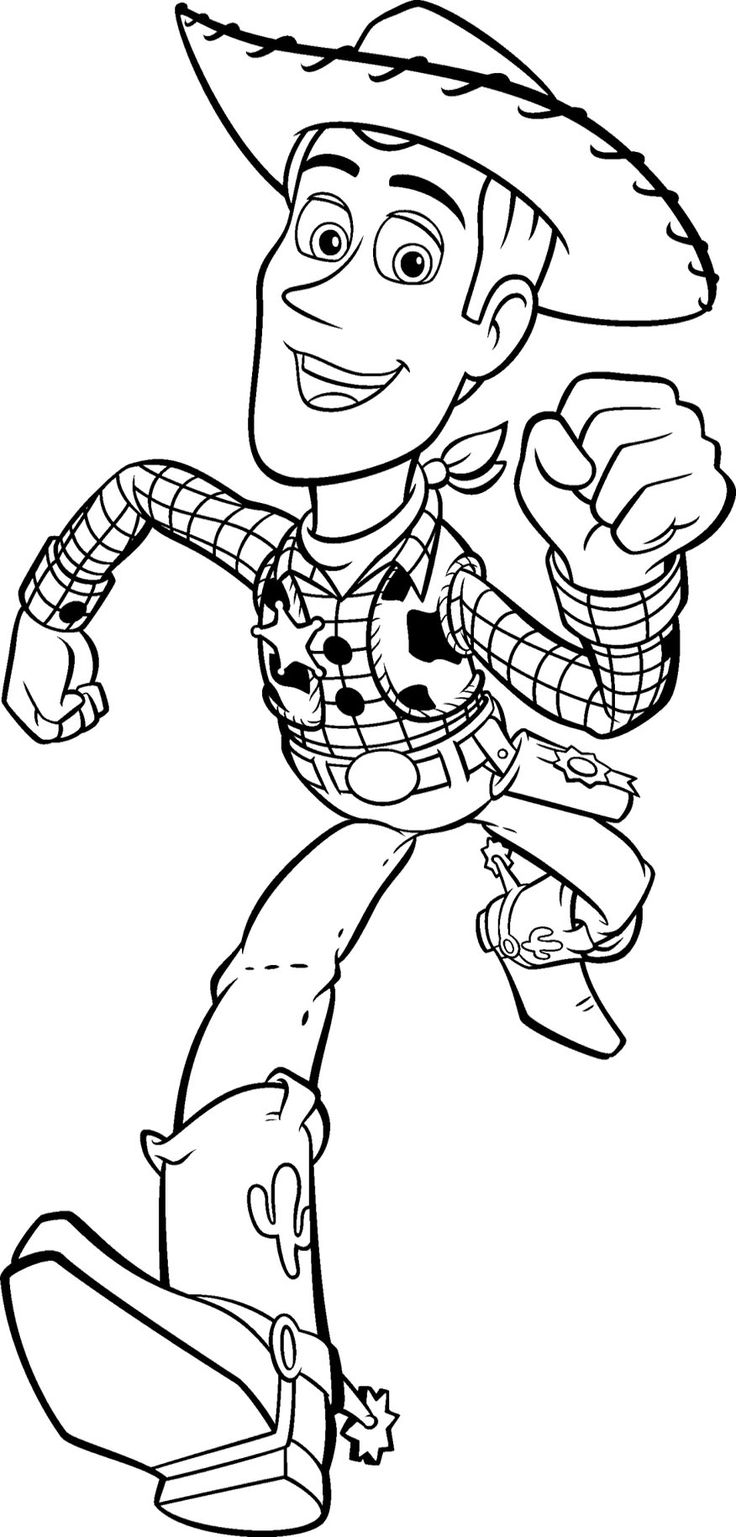 Toy story woody runs fast coloring pages toy story coloring pages disney coloring pages free coloring pictures