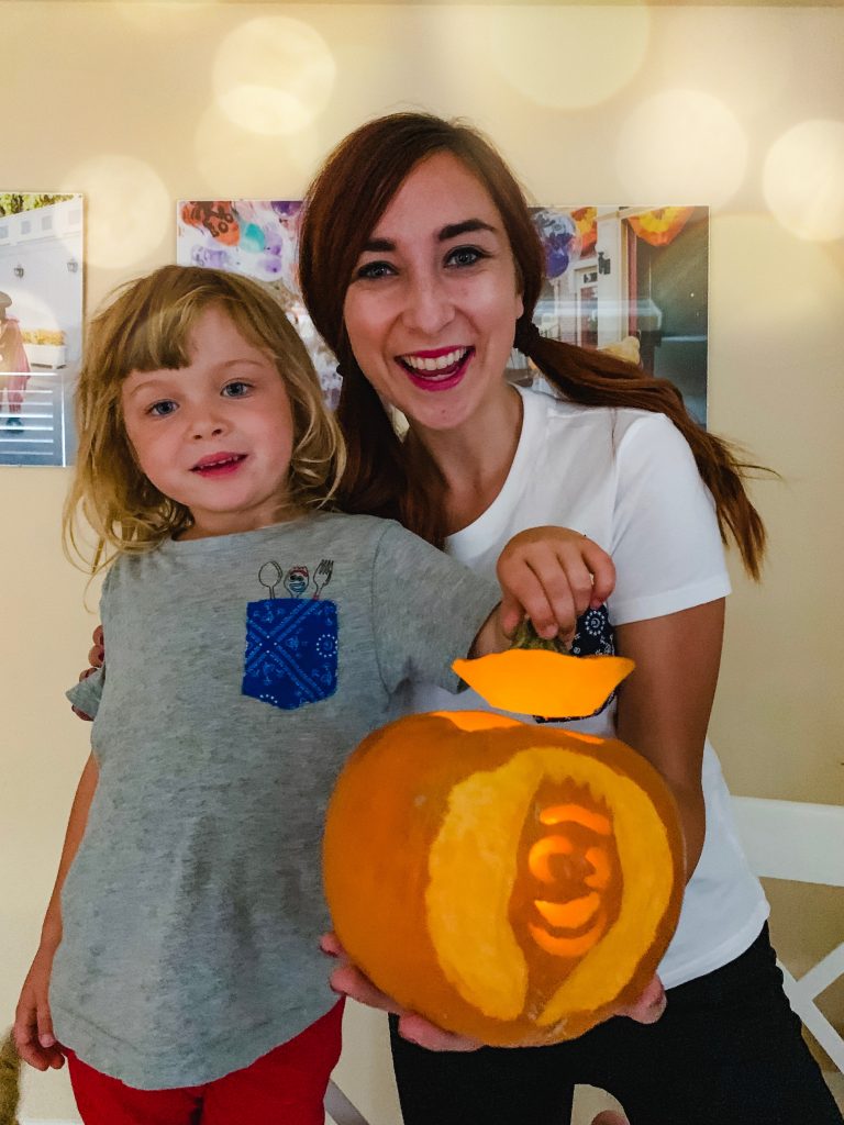 Toy story forky pumpkin carving stencil