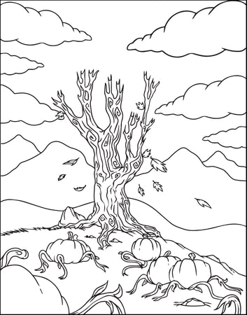 Free halloween coloring pages for kids
