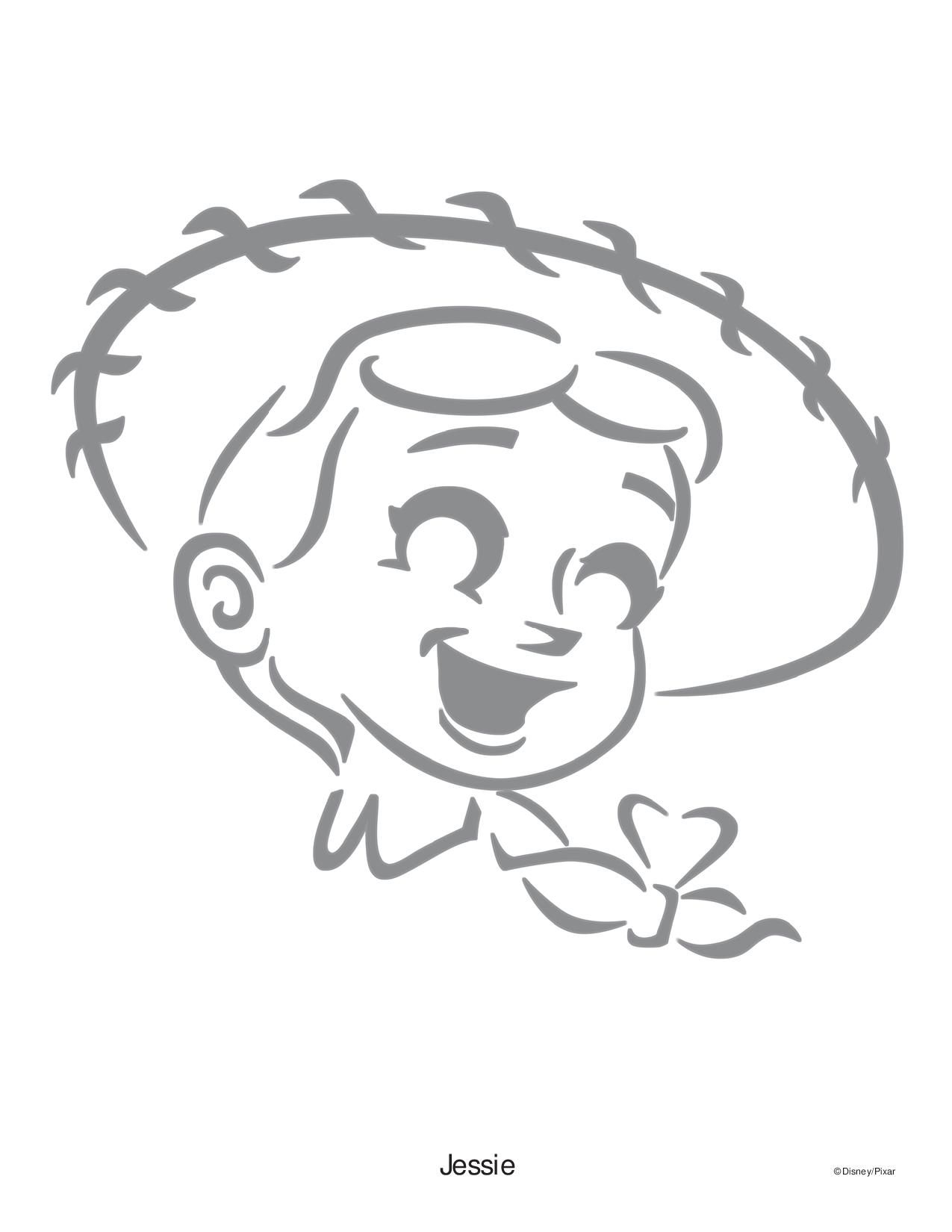 Jessie toy story pumpkin stencil disney pumpkin stencils disney pumpkin halloween pumpkin carving stencils