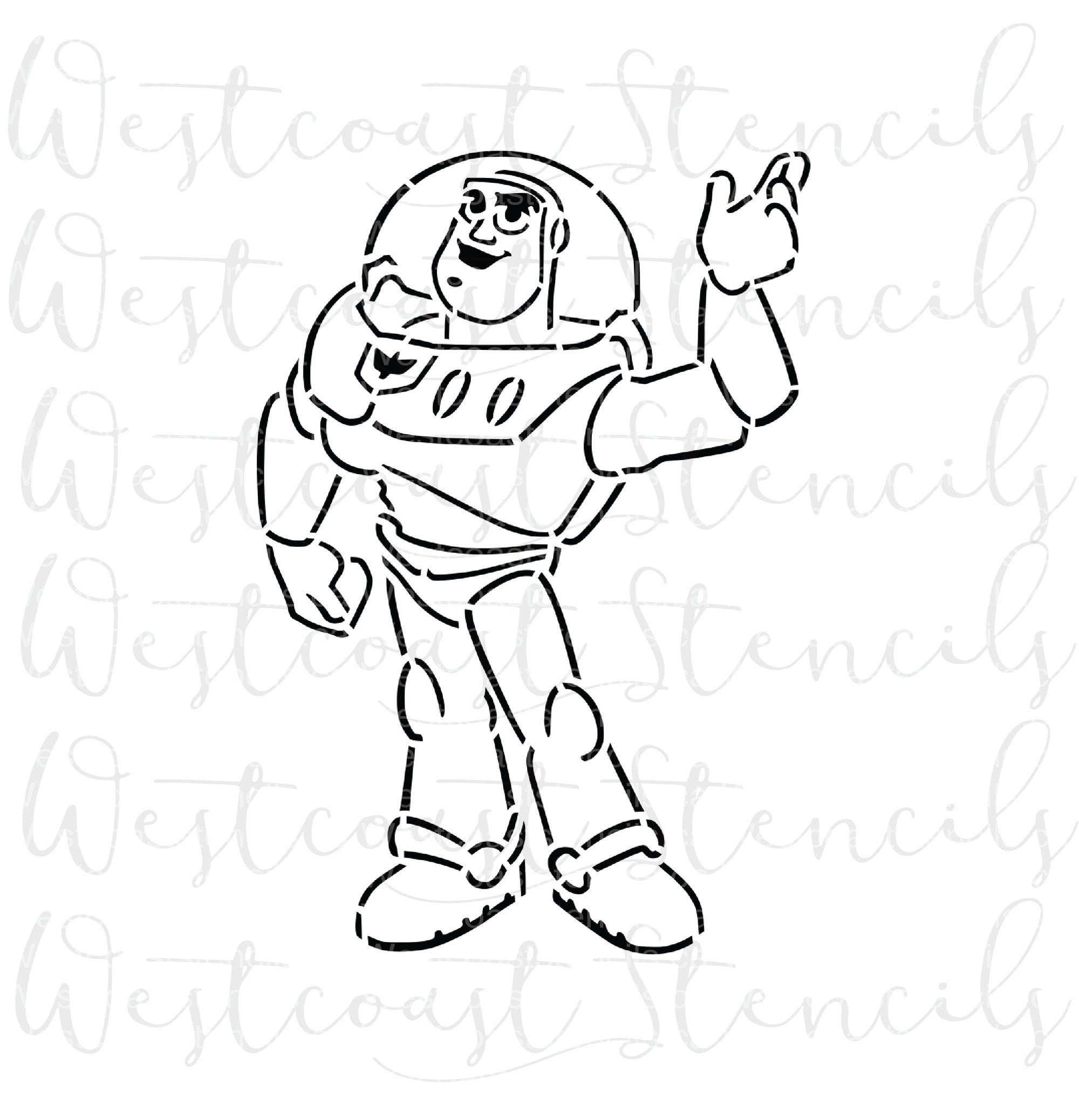 Fast shipping spaceman pyo stencil pyo stencil pyo kids stencil spaceman stencil spaceman cookie stencil