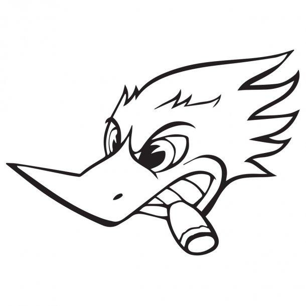 Woody woodpecker decal sticker â