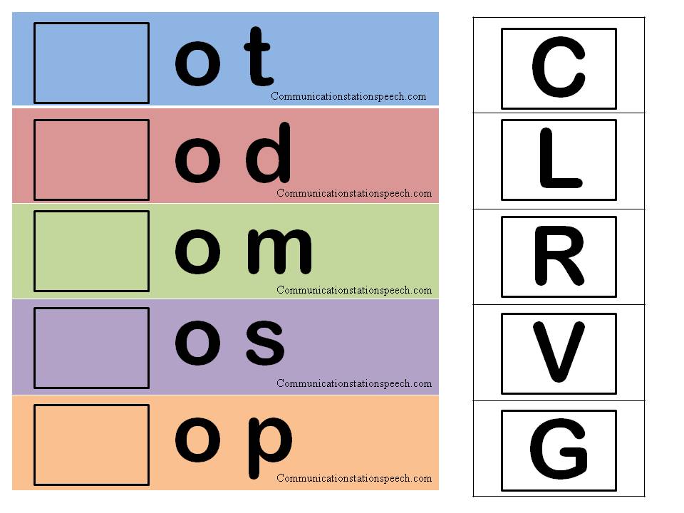 Freebie friday cvc word family reading strips