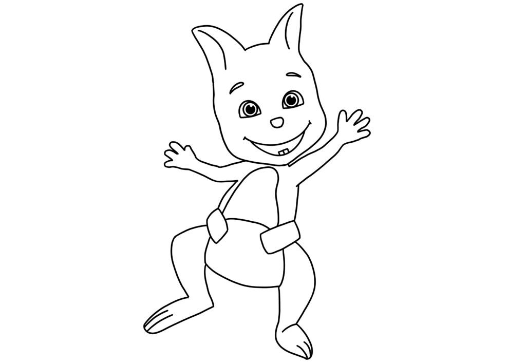 Word party coloring pages