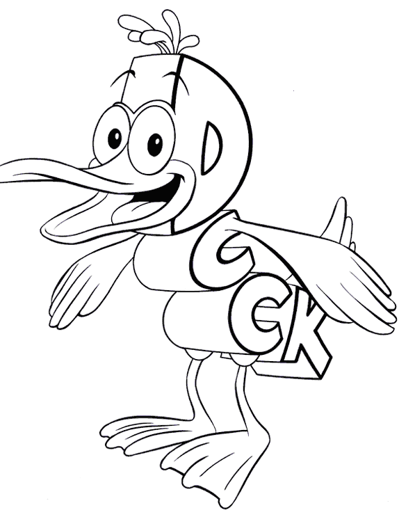 Word world coloring pages