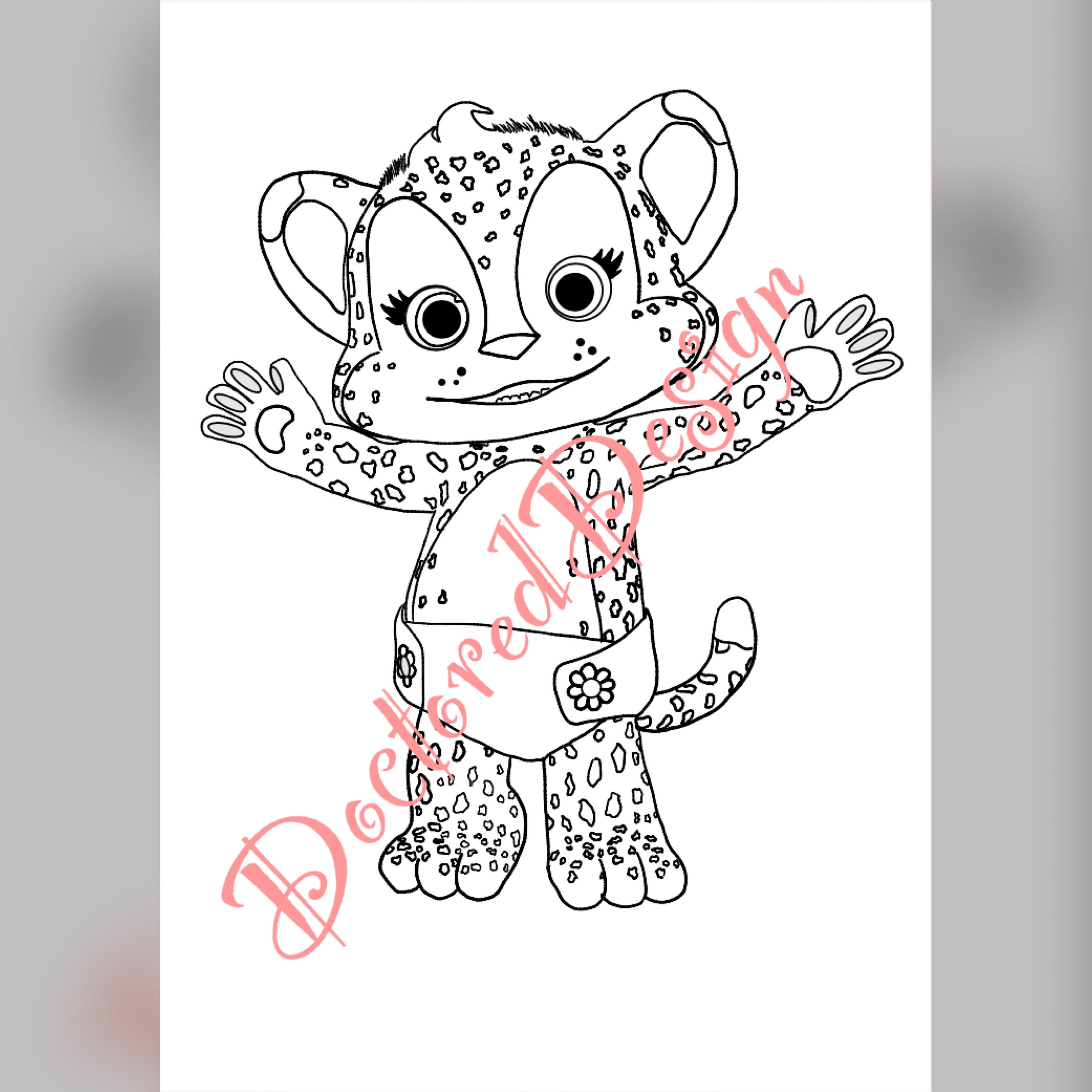 Word party coloring sheets