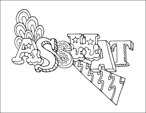 Free printable coloring pages for adults with swear words