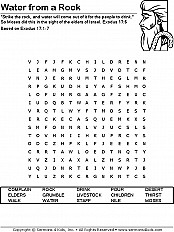 Water from a rock childrens sermons from sermons