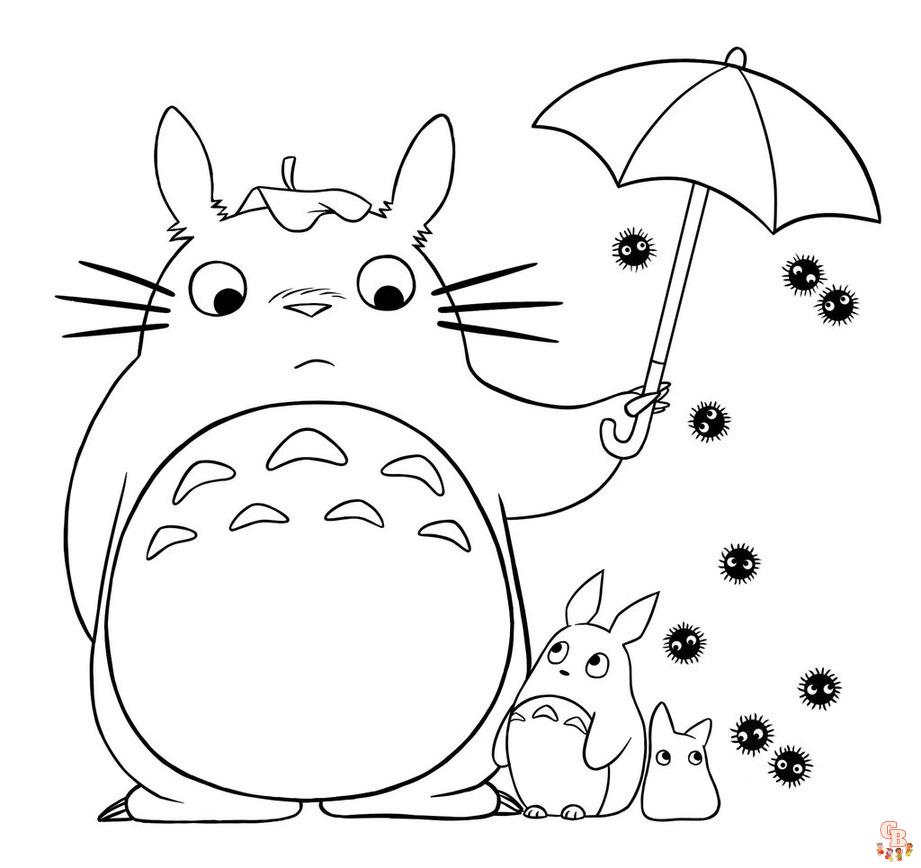 Discover the best studio ghibli coloring pages for kids