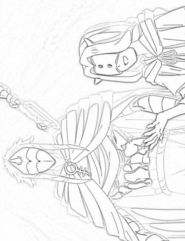 The promised neverland coloring book