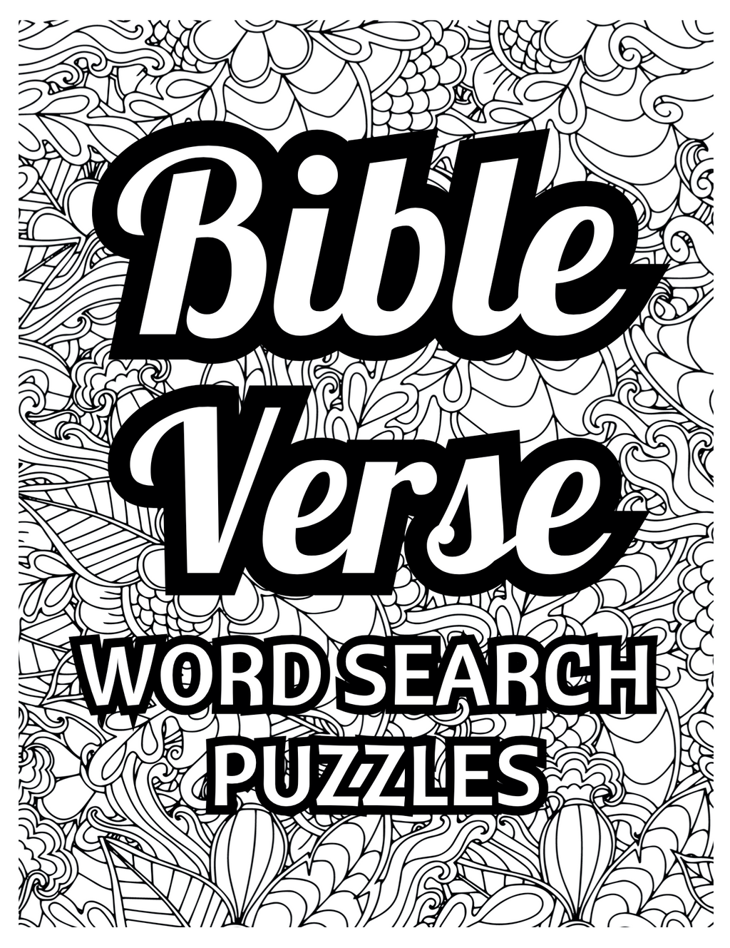 Bible verse word search puzzles