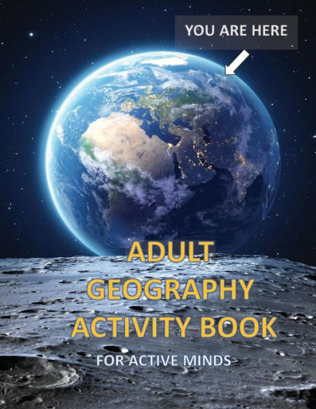 Barnes and noble adult geography activity book for active minds geography activity book with coloring trivia crosswords word find and more bridge street town centre