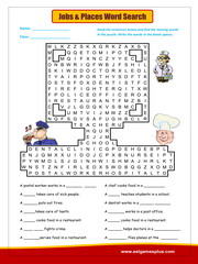 Shapes wordsearch puzzle worksheet
