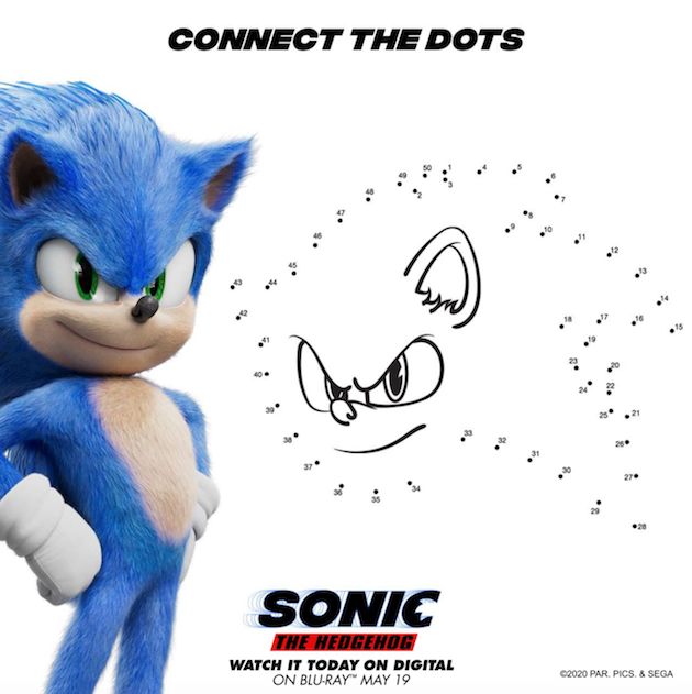 Sonic the hedgehog printables and activity pages