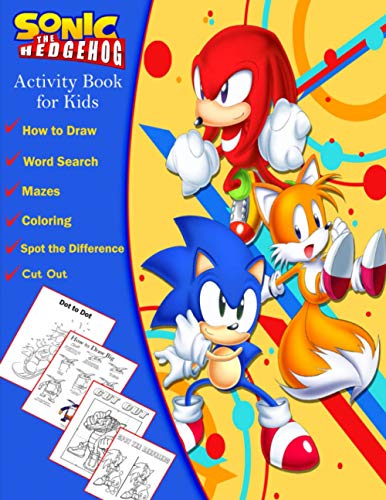 Âpdf download sonic the hedgehog activity book fun mazes puzzles dot