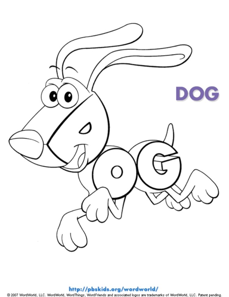 Dog coloring page kids coloring pages kids for parents