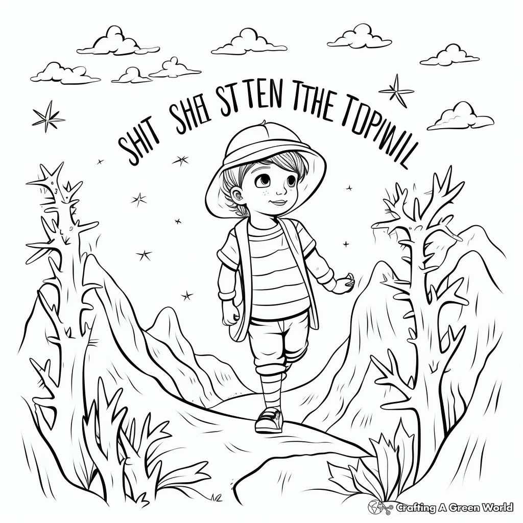 Word coloring pages