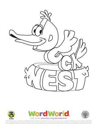 Coloring sheets wfpart pdf
