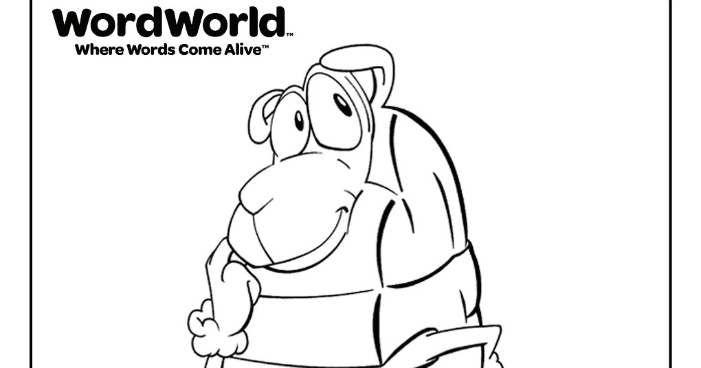 Disney coloring pages and sheets for kids wordworld free disney coloring sheets