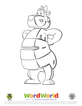 Coloring sheets wfpart pdf