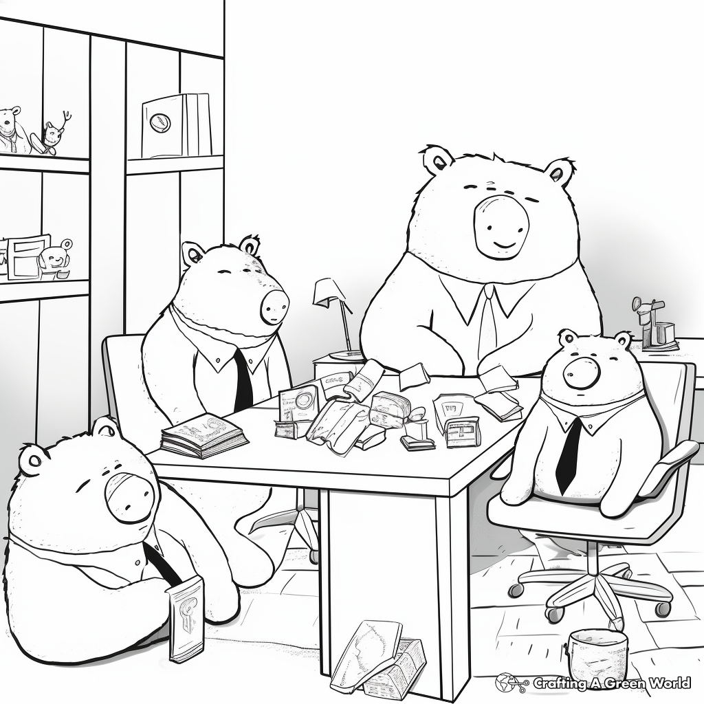 Work it out wombats coloring pages