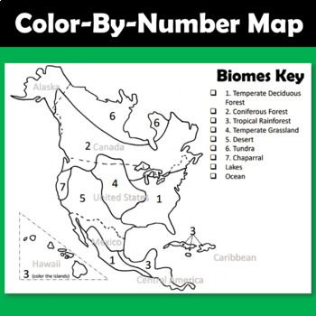 Biomes map color