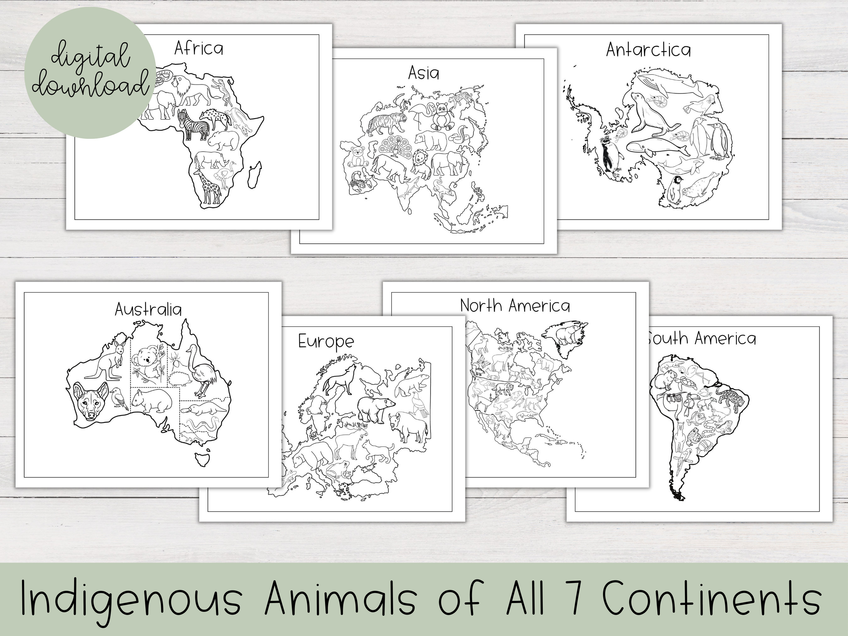 World map worksheet and coloring page bundle printable world maps printable continents and oceans worksheets continents worksheet map
