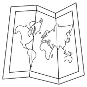 Map of biomes in the world coloring page free printable coloring pages
