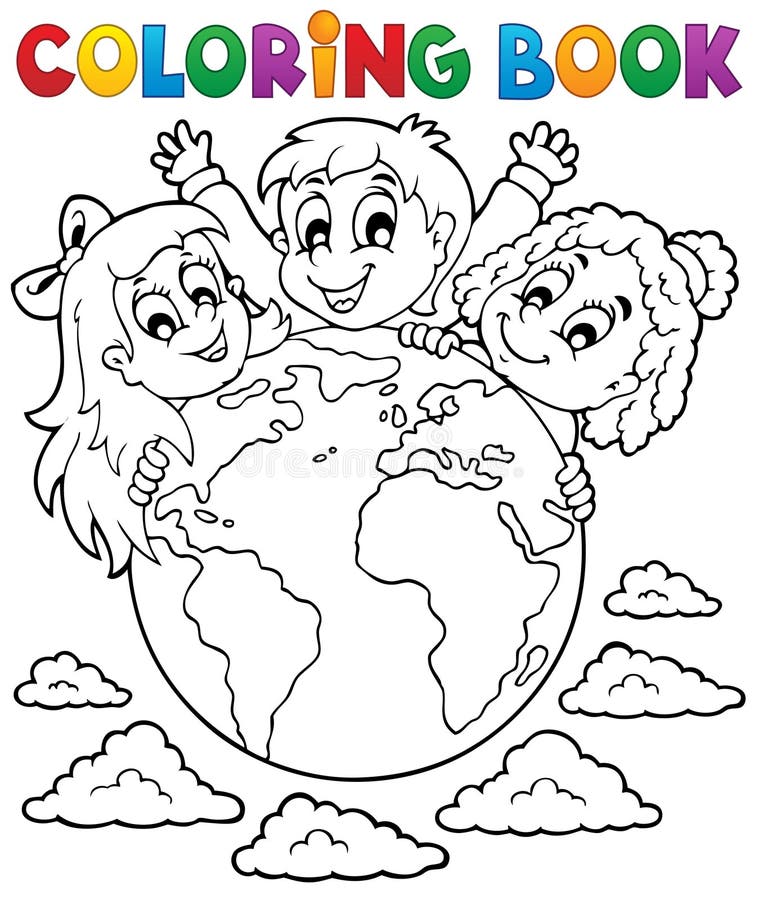 Coloring kids stock illustrations â coloring kids stock illustrations vectors clipart