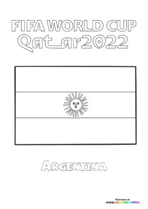 National team flags