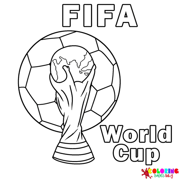 World cup coloring pages