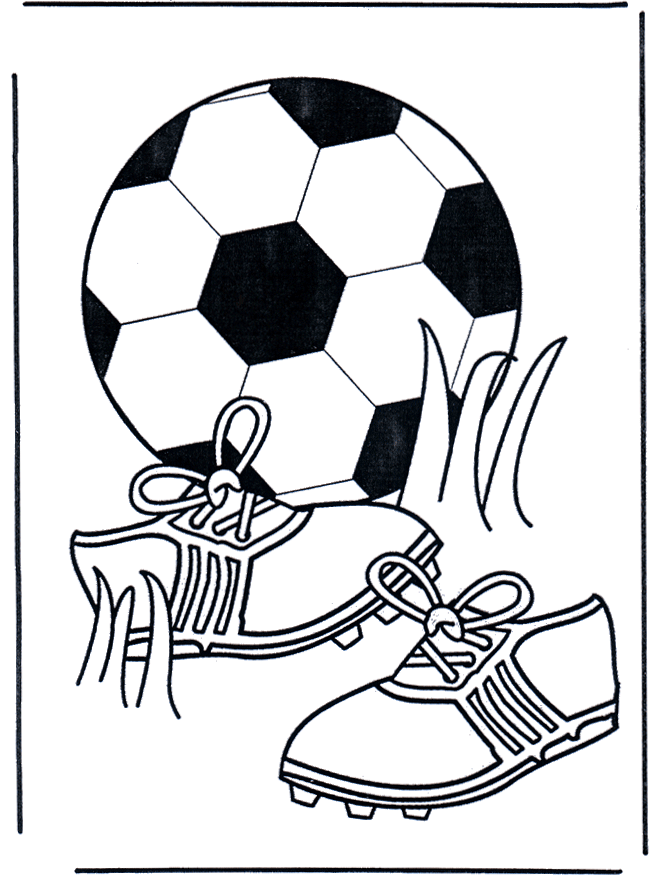 Coloring pages football