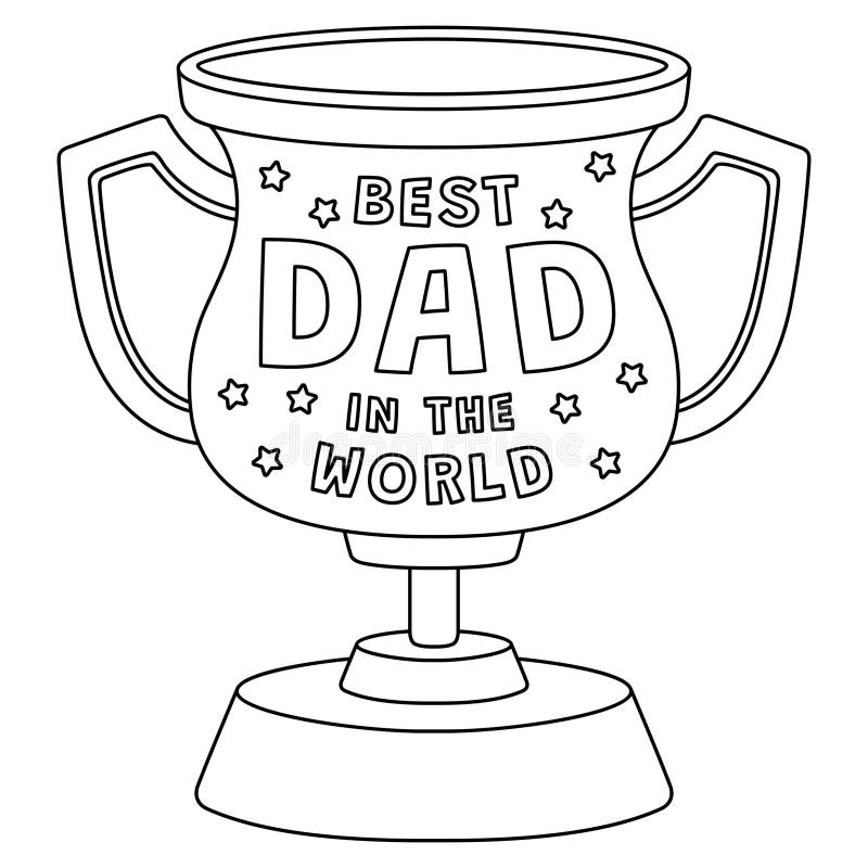 Coloring page trophy stock illustrations â coloring page trophy stock illustrations vectors clipart