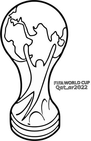 Desenhos para copa do mundo para pintar