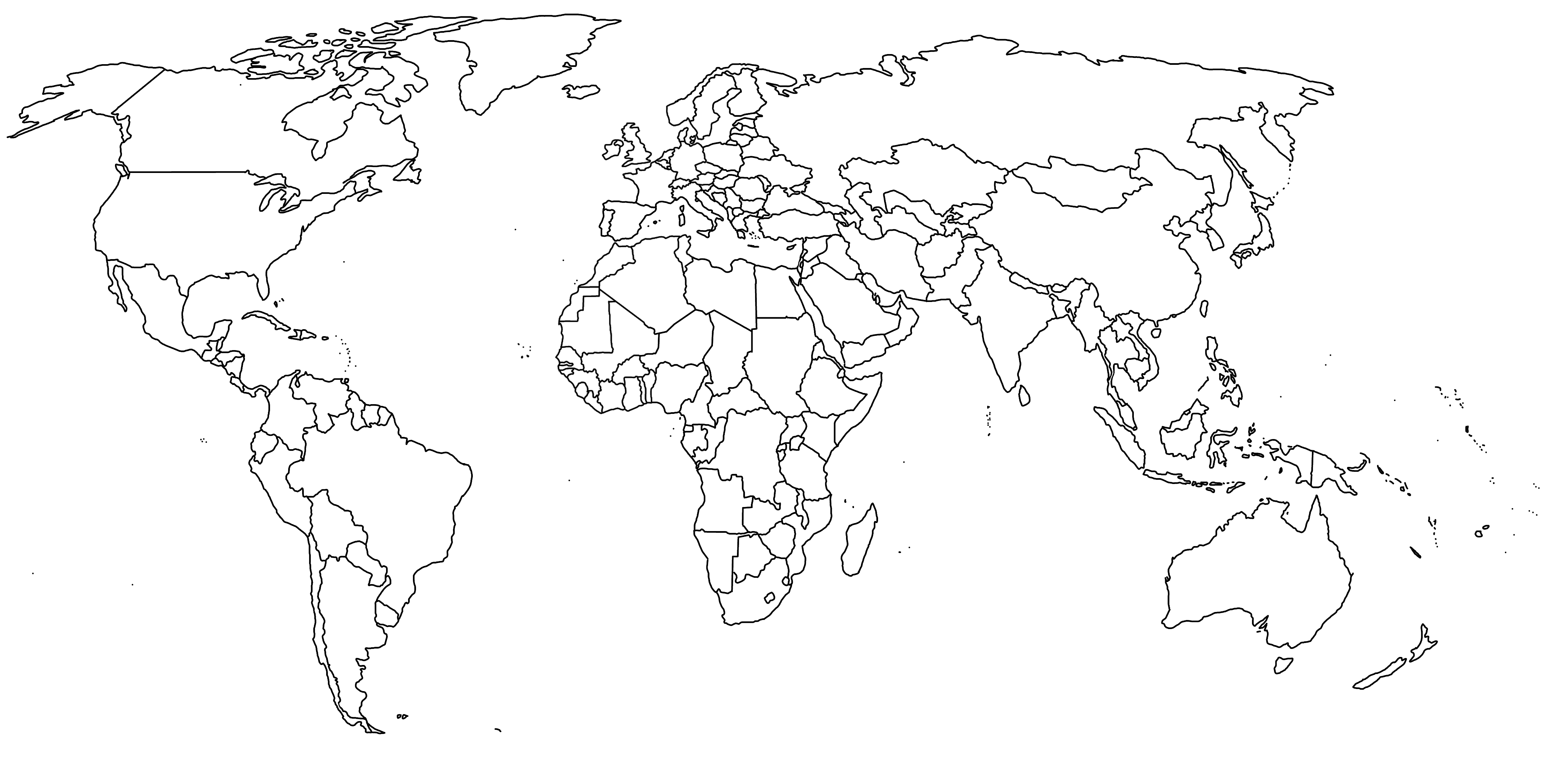 Africa map coloring page world map coloring page kids coloring