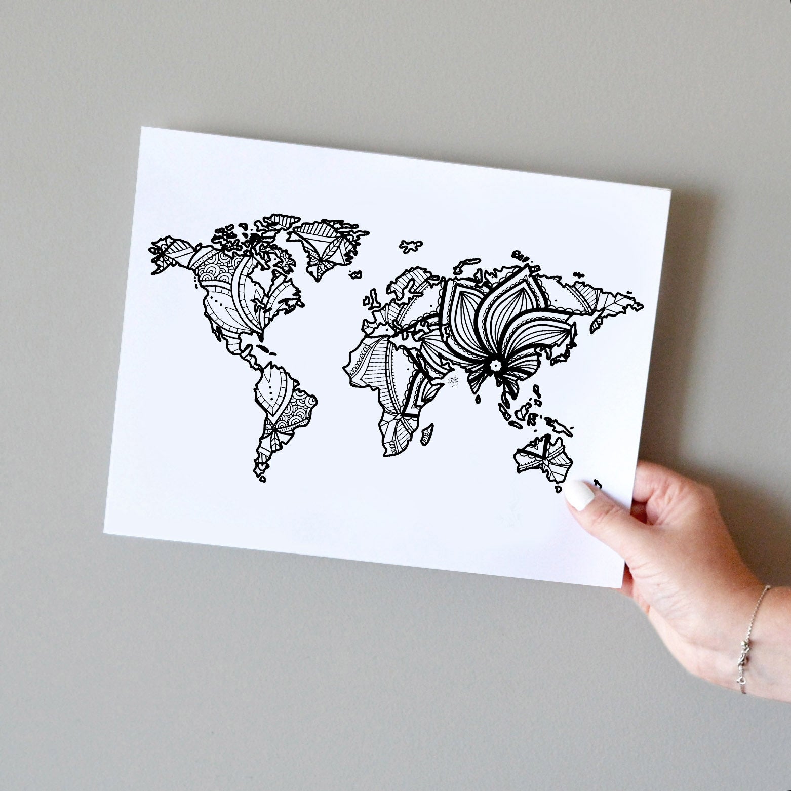 Coloring pages world map â ta muchly