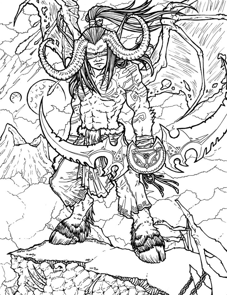 World of warcraft coloring book